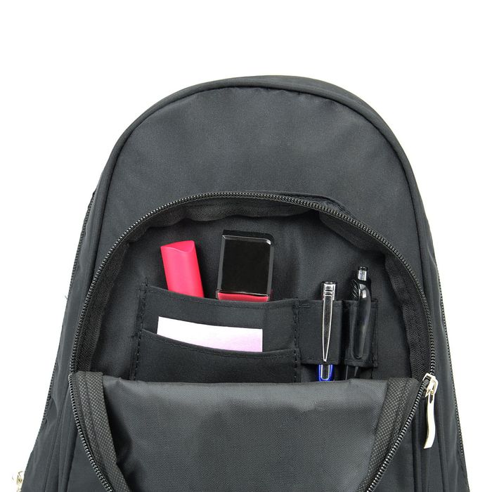 lekki plecak sanchez casual - czarny