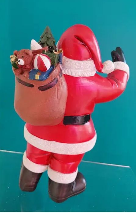 Новогодняя статуэтка Санта большая