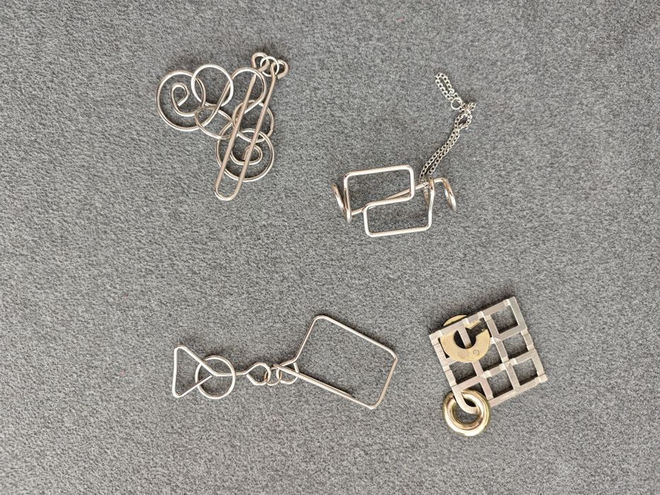 Gra Wire Puzzle metalowe łamigłówki