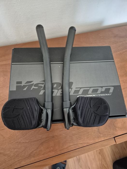 Lemondka Vision Metron 4D M.A.S. carbon, przystawka czasowa triathlonowa kierownicy