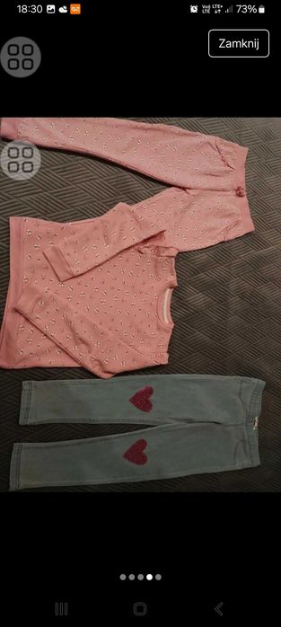 Paka ubrań dla dziewczynki