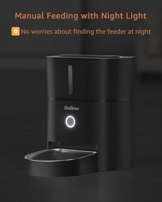 Автоматична годівниця для котів Balimo 2.4G WiFi, 3 л,