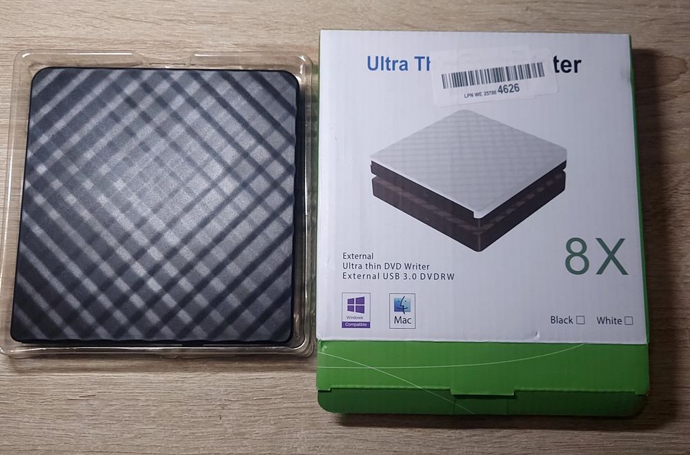 Zewnętrzna nagrywarka ultra ThinkPad dvd Writer