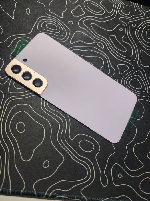 Traseira de vidro s22+ roxo