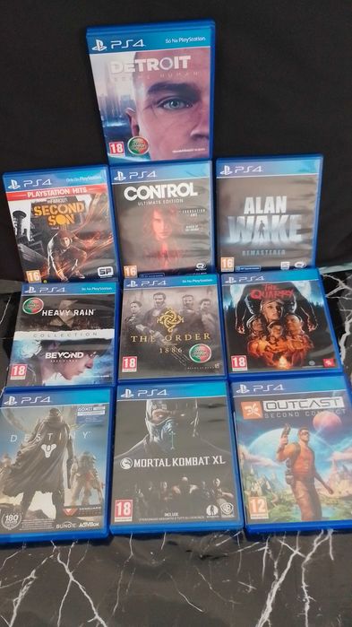 Vendo coleção de jogos PlayStation PS4 / PS5