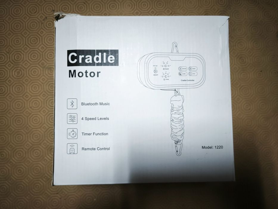 Motor berço mola 5/10kg c/ controlo remoto