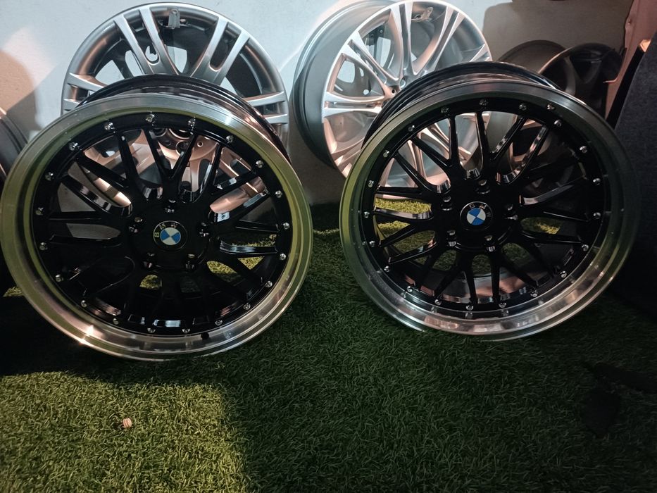 Jantes 18 de liga leve, réplica design BBS Le Mans (LM) dupla medida