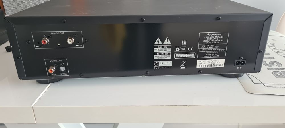 SACD Pioneer PD 10, pilot, instrukcja