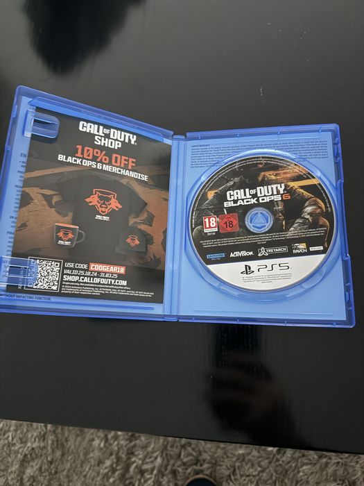 Jogo call of dutty Black Ops 6 PS5 como novo