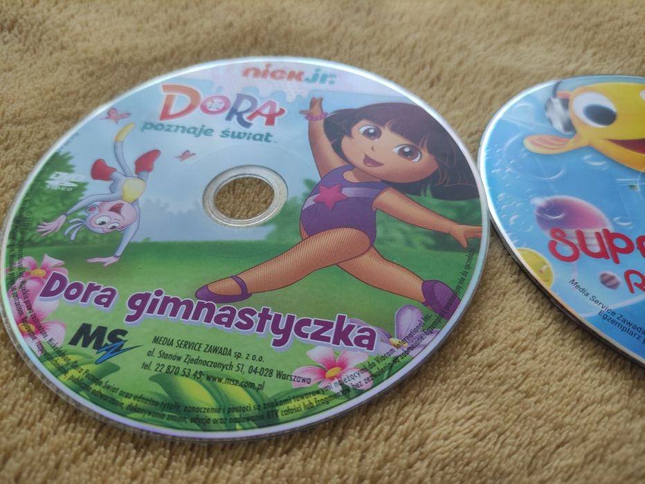 Klasyczne bajki i słuchowiska DVD, CD Rybki MiniMini, Nick Jr, Dora