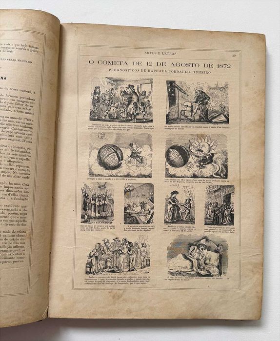 1872, 1º Anno, Artes e Letras. Ilustrado.