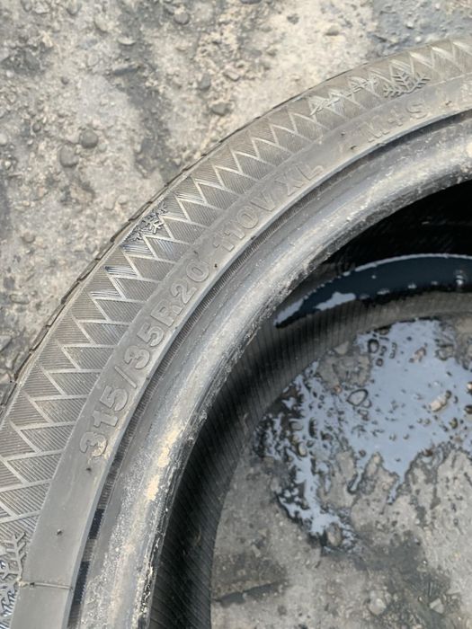 Шини 315/35 R20 пара Gripmax зима 6,7мм