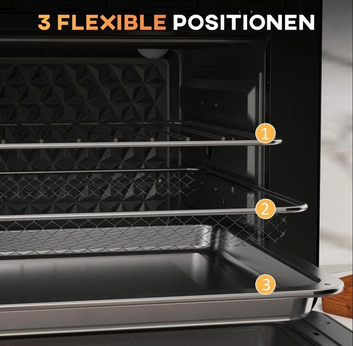 Wielofunkcyjny mini piekarnik Air Fryer 7 trybów 20L 1400W