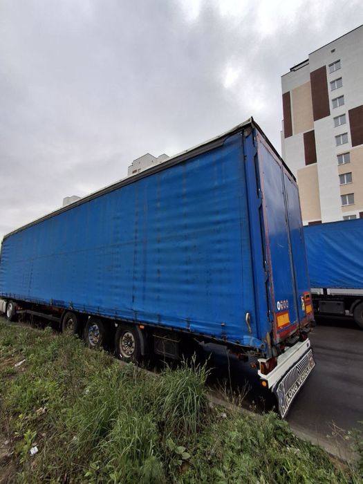 аренда под выкуп  полуприцеп ( штора) в Днепре