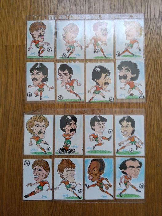 Lote/ coleção de calendários da Seleção Portuguesa de futebol