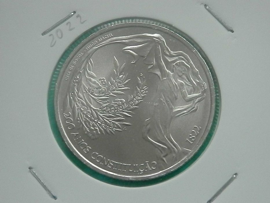 778 - Euro: 2,50 euros 2022 cuni 200 anos Constituição, por 4,00