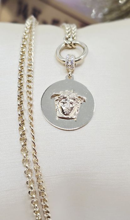 Złoty naszyjnik łańcuszek próba 585 14k