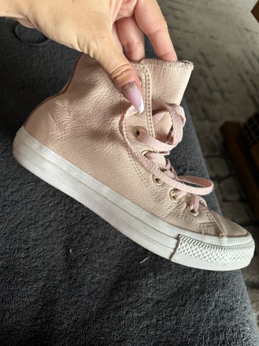 Converse trampki skorzane