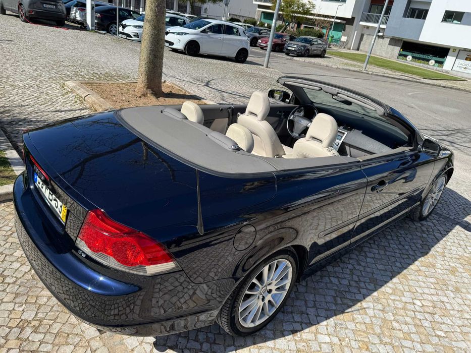Volvo C70 Cabrio D5 98000KM 2008 Full Extras Automatico Livro Revisoes