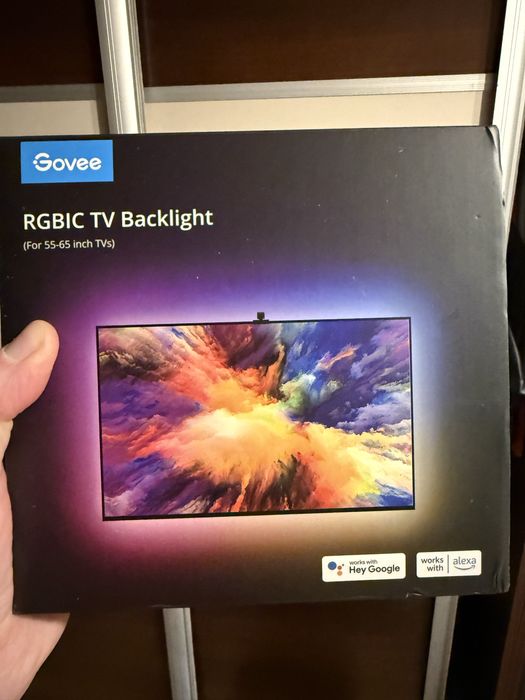 Govee RGBIC TV Backlight 55-65 cali