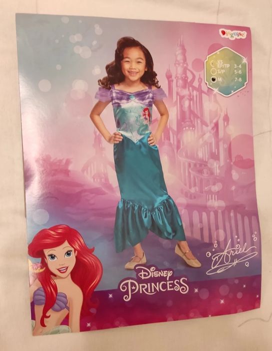 Strój mała syrenka syrenki Arielka Ariel syrena rozmiar 128