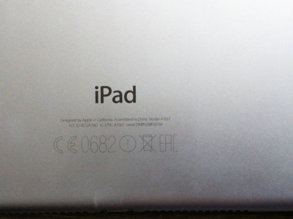 IPad uszkodzony tablet