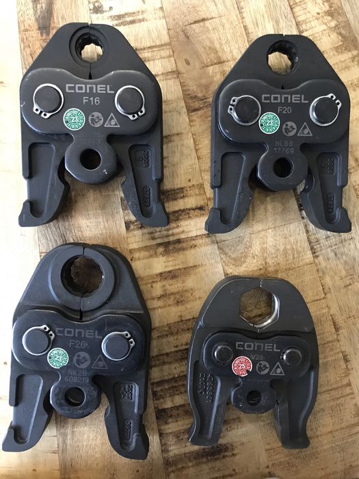CONEL F16/F20/F26 V12  szczęki zaciskowe do rur PEX/AL/PEX