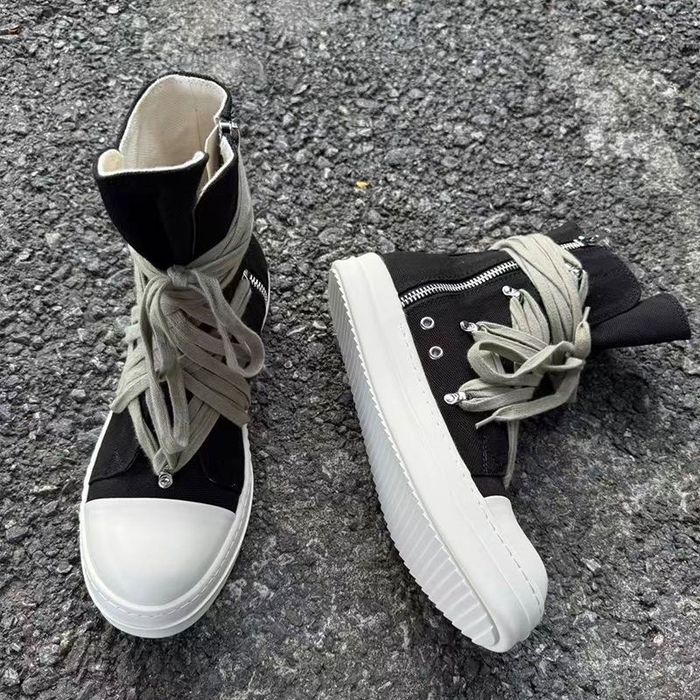 Кеди Rick Owens DRKSHDW hexagram ramones megalace високі | кеды рик овенс рамоны кеди рік овенс рамони