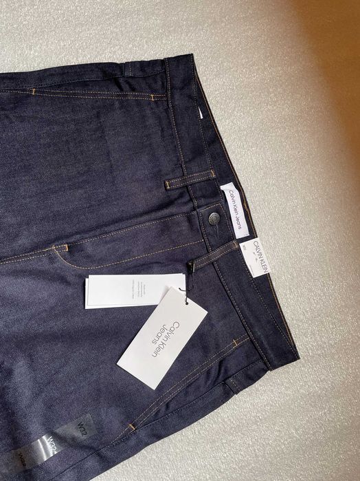 Джинсы calvin klein (ck slim wide leg chromite)с америки 32(m), 34 (l)