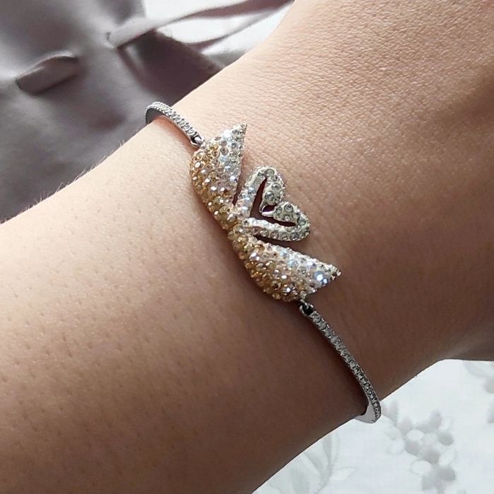 Bransoletka Swarovski bangle multicolor