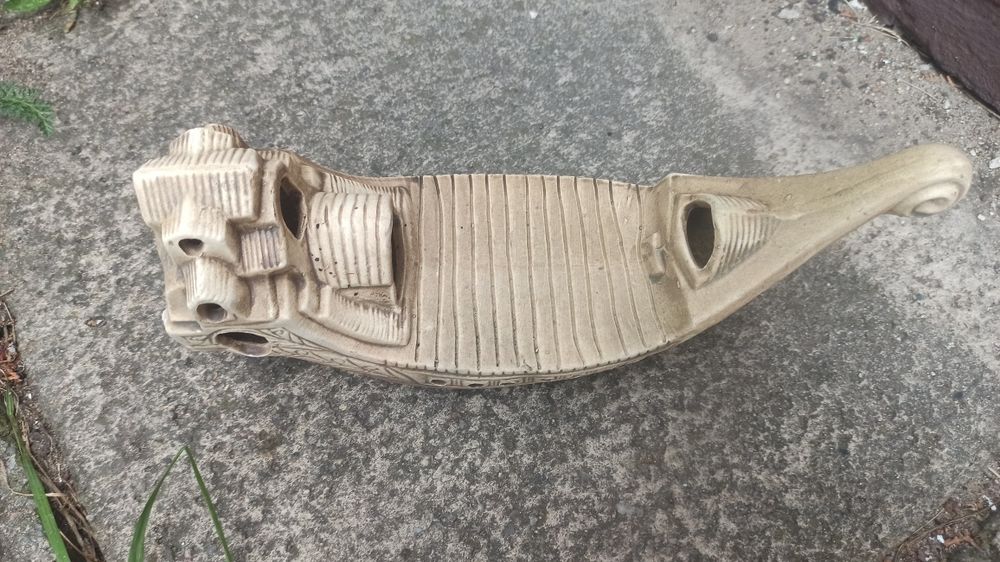 Łódka do akwarium i sitko