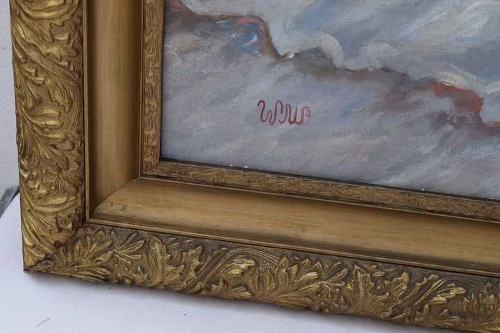 WOJCIECH WEISS - Akt kobiety - stary obraz