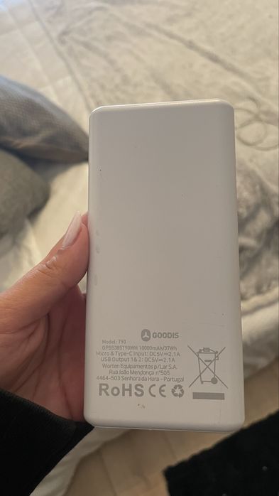 PowerBank Branca Goodis