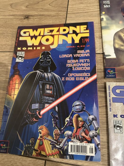 Zestaw komiksów Star Wars 1-5 rocznik 1999 Lucas Books