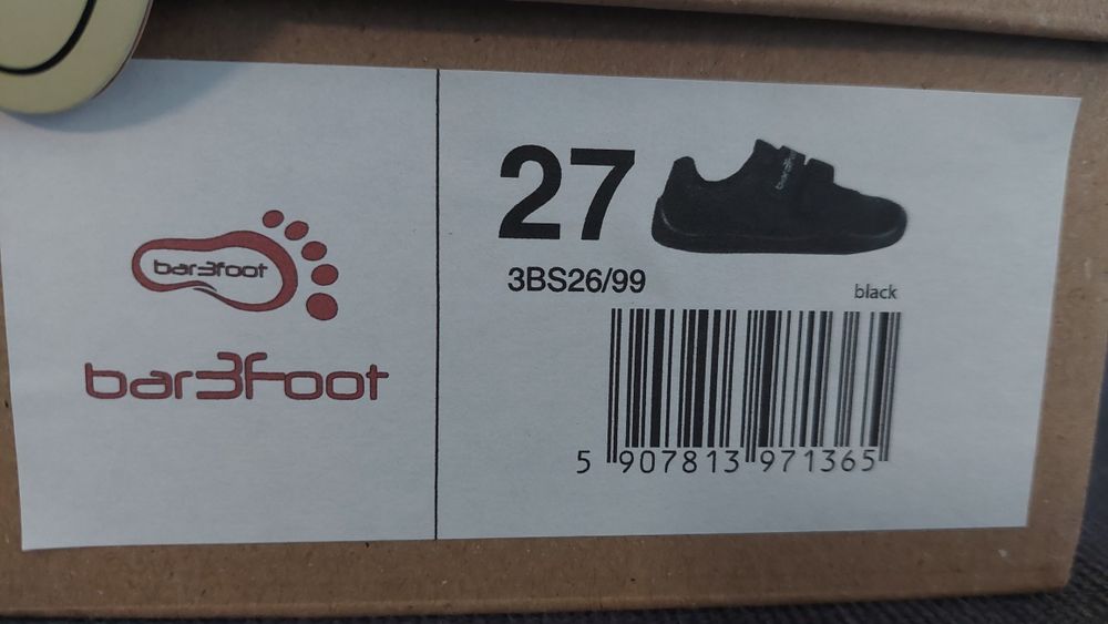 3F BAREFOOT kapcie dziecięce do przedszkola