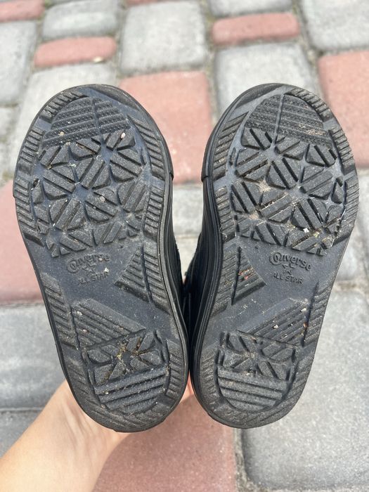 Кеди,черевики утеплені демісезонні Converse  All star