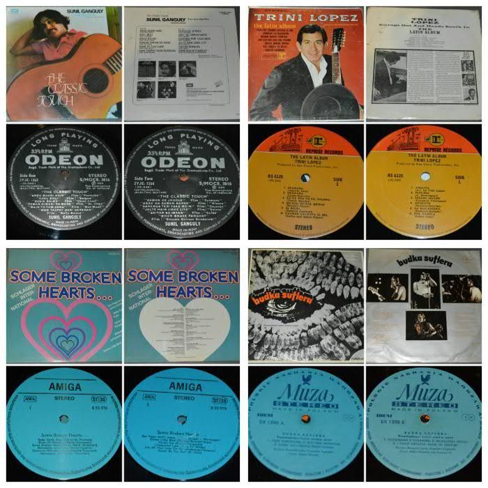 LP Three Dog Night-Modern Talking-Olivia Newton-John-Harry Belafonte