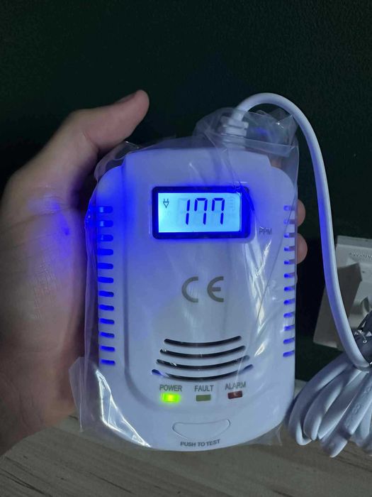 Czujnik Do Pieca w Łazience Junkersa ITP Detektor Czadu I Gazu NOWY