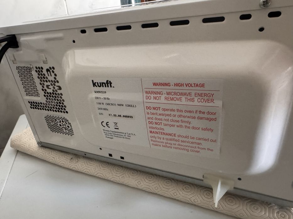 Microondas Kunft em excelente estado