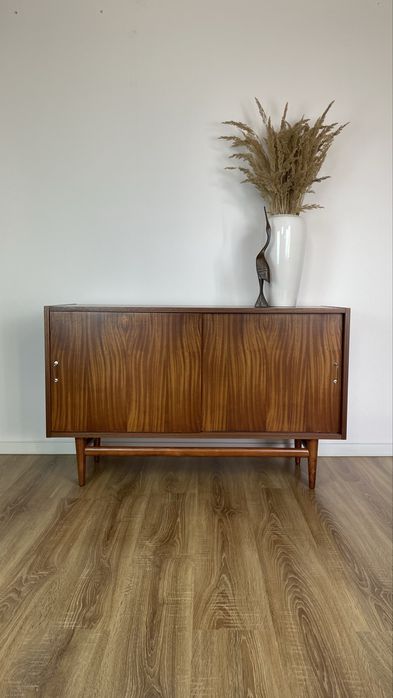 Komoda vintage po renowacji Wyszkowskie Fabryki Mebli 120 cm PRL lata 60 retro