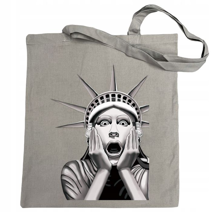 torba na zakupy nadruk statua wolności