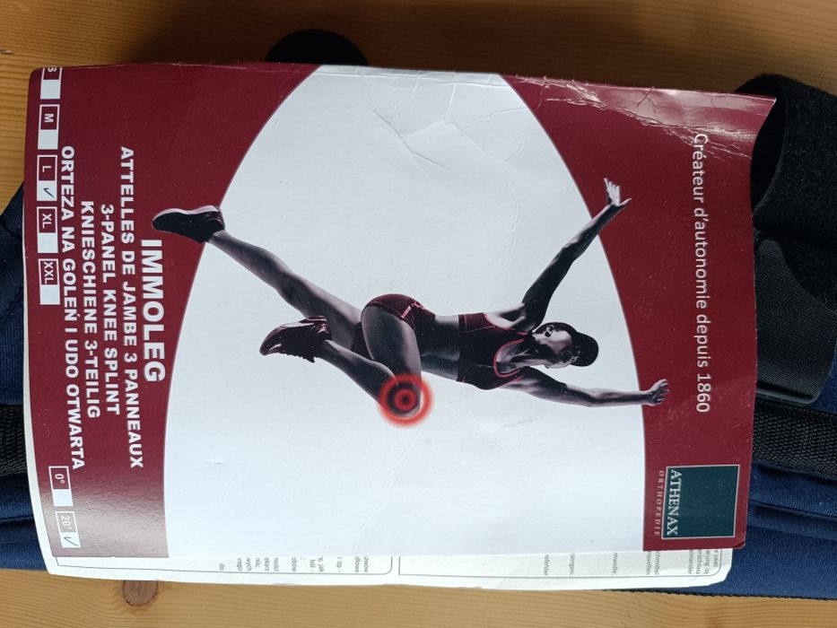 Orteza na goleń i udo L