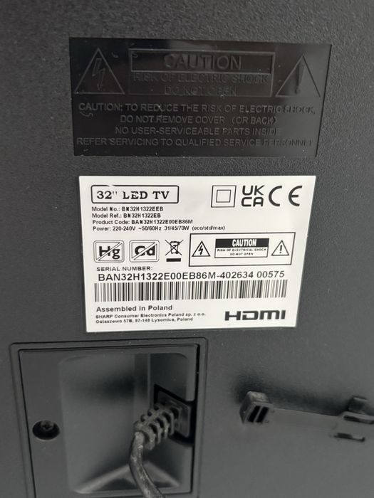 Televisão Blaupunkt 32 polegadas