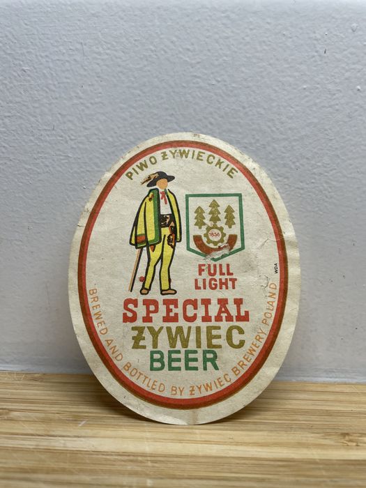Etykieta Żywiec special