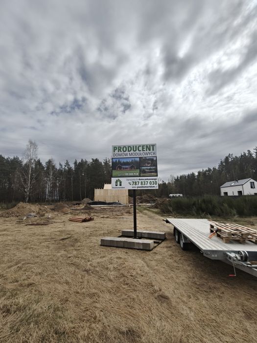 Wynajem billboardów, powierzchni reklamowych wielkoformatowych  Całe POMORZE