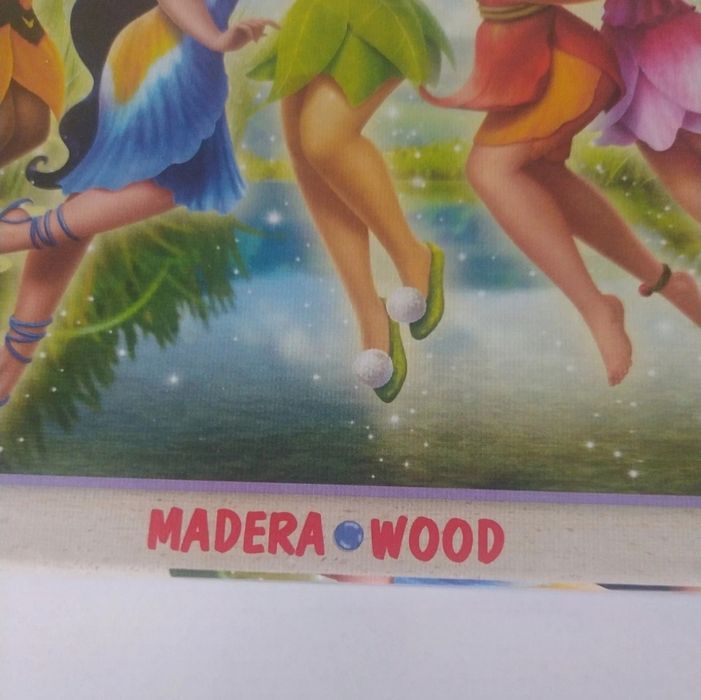 Puzzle e livro Sininho Disney