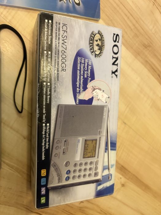 radio SONY ICF-SW7600gr