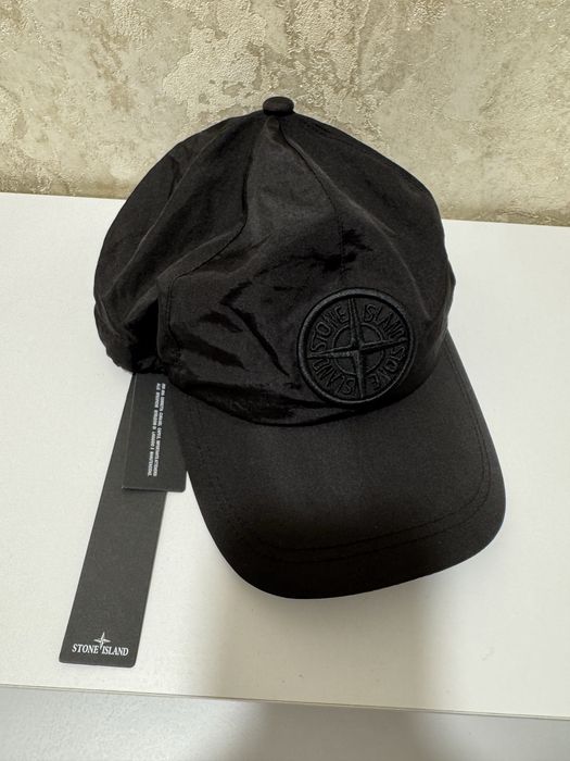 Кепка Stone Island Nylon Metal Black