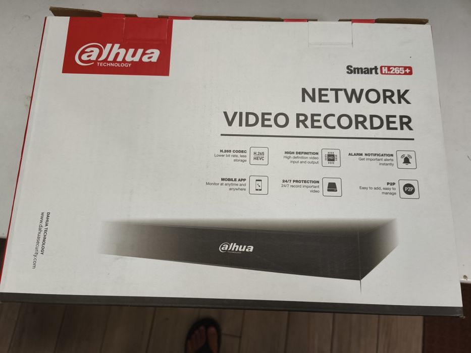 Gravador CCTV dahua 8 canais