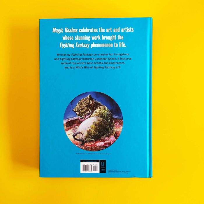 Livro Aventuras Fantásticas Magic Realms: The Art of Fighting Fantasy